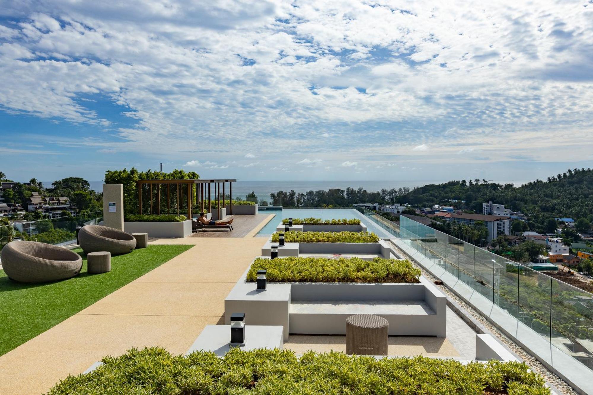 Appartamento Sea View 1-Br 36 M2 Panora Surin By Holy Cow Esterno foto