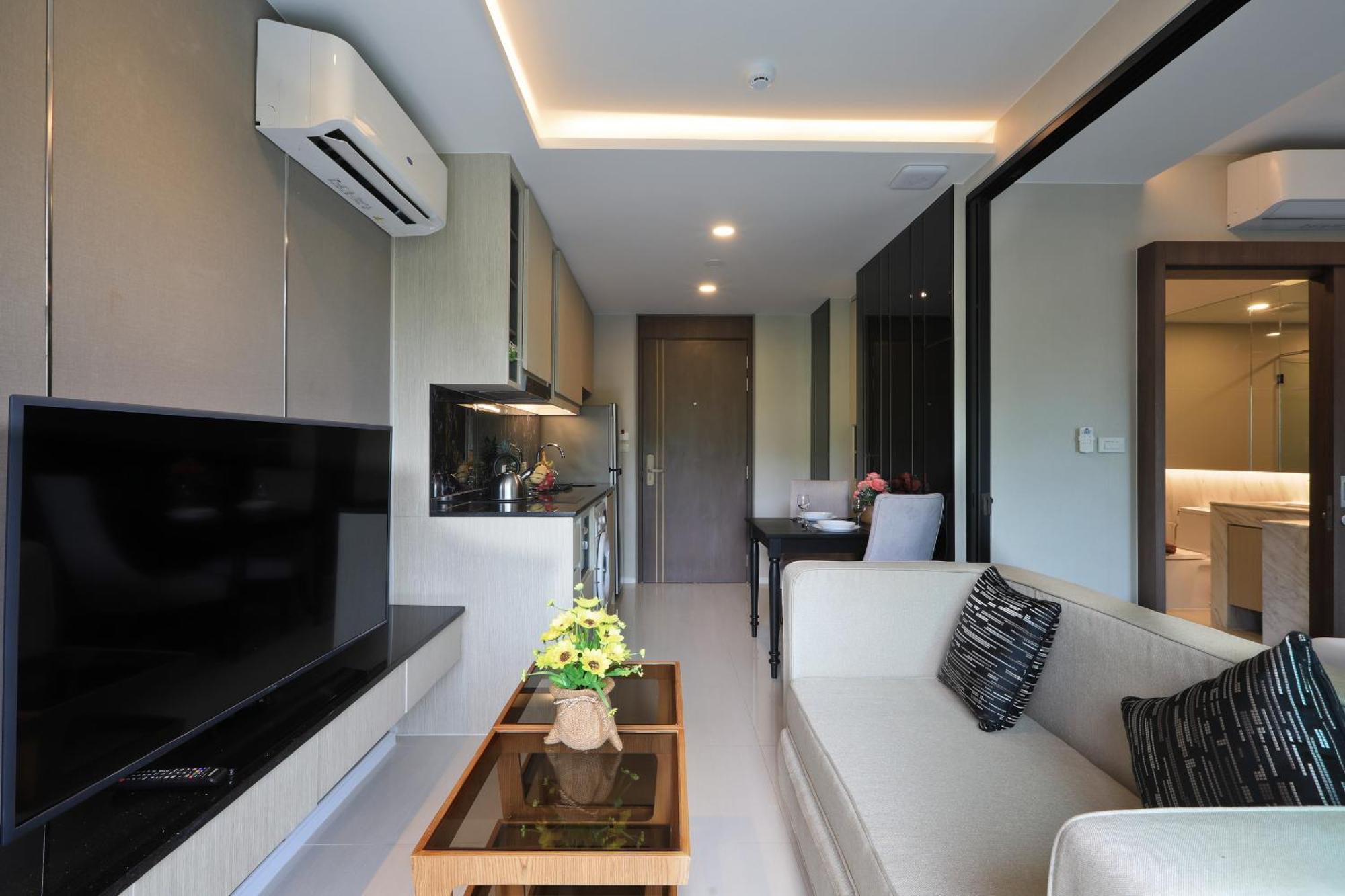 Appartamento Sea View 1-Br 36 M2 Panora Surin By Holy Cow Esterno foto
